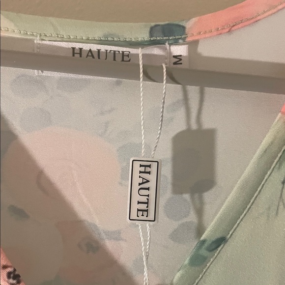 Chic Mint Floral Midi Dress - Picture 7 of 8